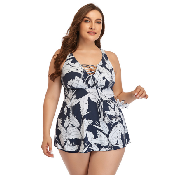 Plus Size Tankini Sets Two Piece Swimwear