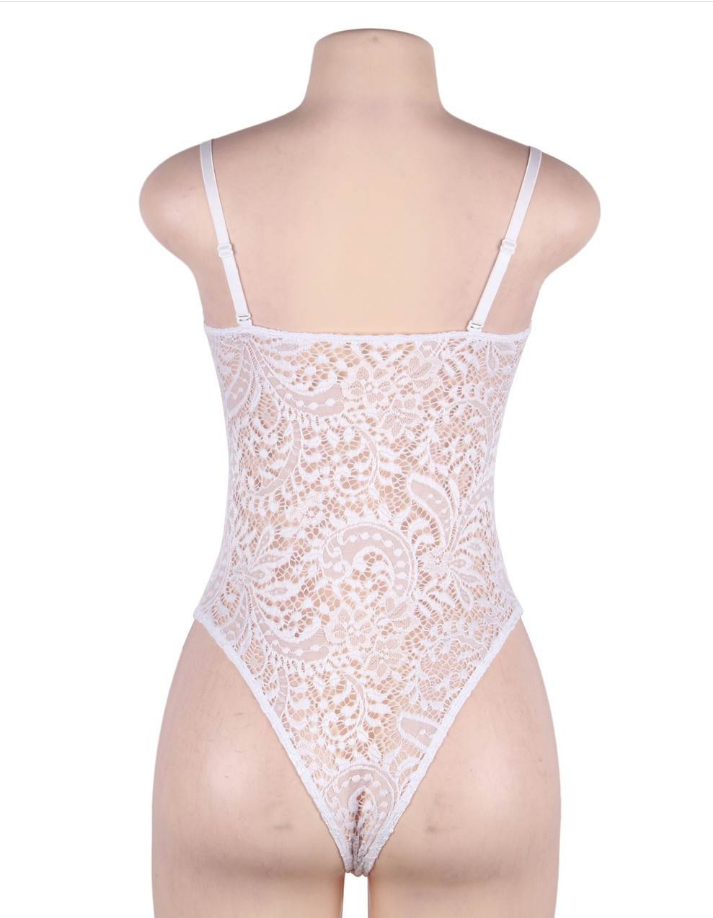 Plus size lace teddies best sale